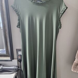 Nicole Miller Sage Ruffle Top